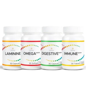 Laminine 30cps, Omega 30cps, Digestive 30cps, Immune 30cps
